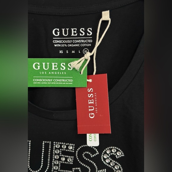 ✨NWT✨ GUESS: Women’s Short Sleeve Top- Size XL - Picture 2 of 8